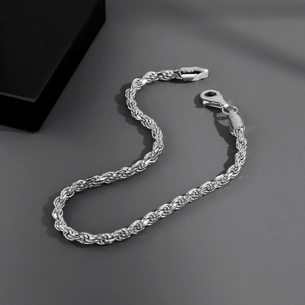 5mm Twist Chain Rope Bracelet