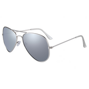 Nickel White Frame Polarized Sunglasses