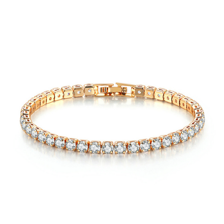 Single Row Tennis Bracelet