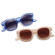 Translucent Frame Anti-UV Sunglasses