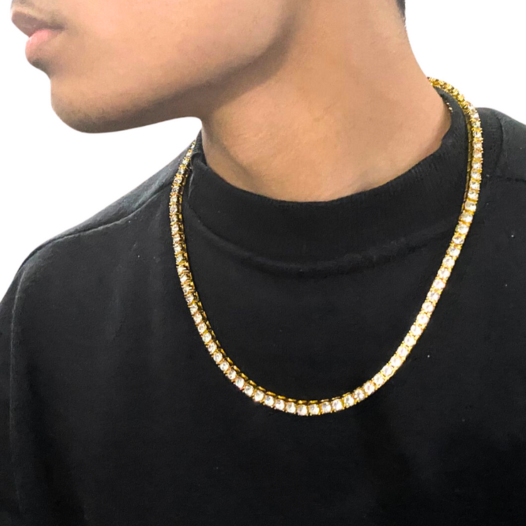 5mm Gold Tennis Chain