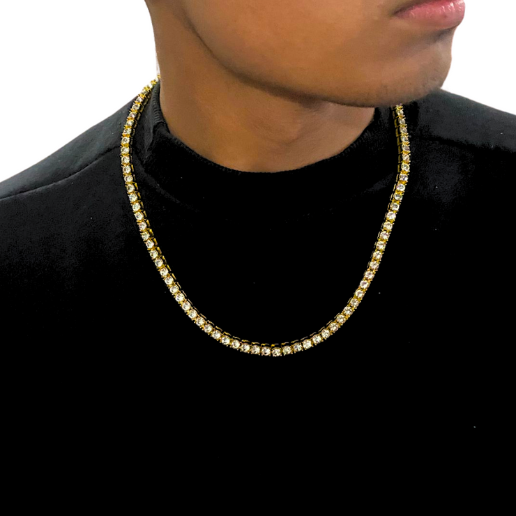 3mm Gold Tennis Chain