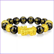 Feng Shui Black Obsidian Wealth Bracelet