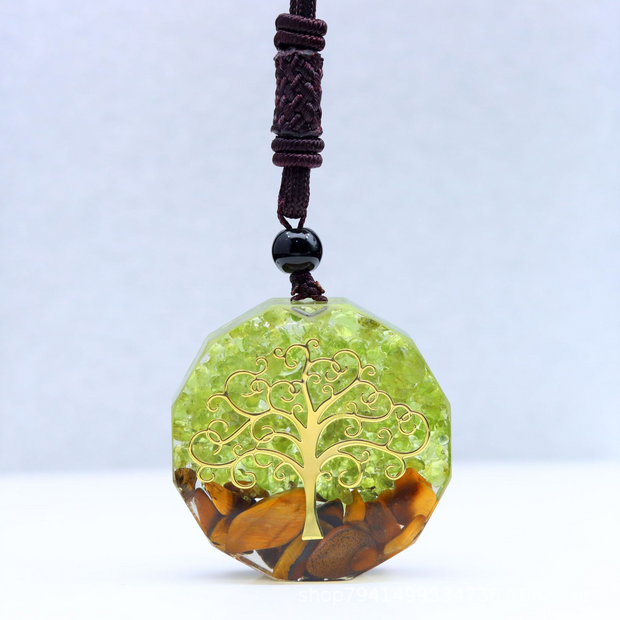 Tree of Life Orgone Necklace