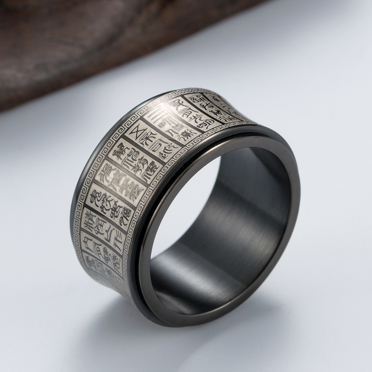 Protective Scriptures Spinner Ring