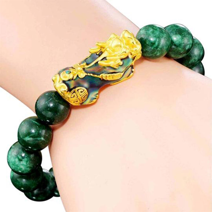 Feng Shui PiXiu Jade Bracelet for Protection