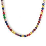 Zircon Tennis Necklace