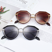 Metal Round Frame Polarized Sunglasses