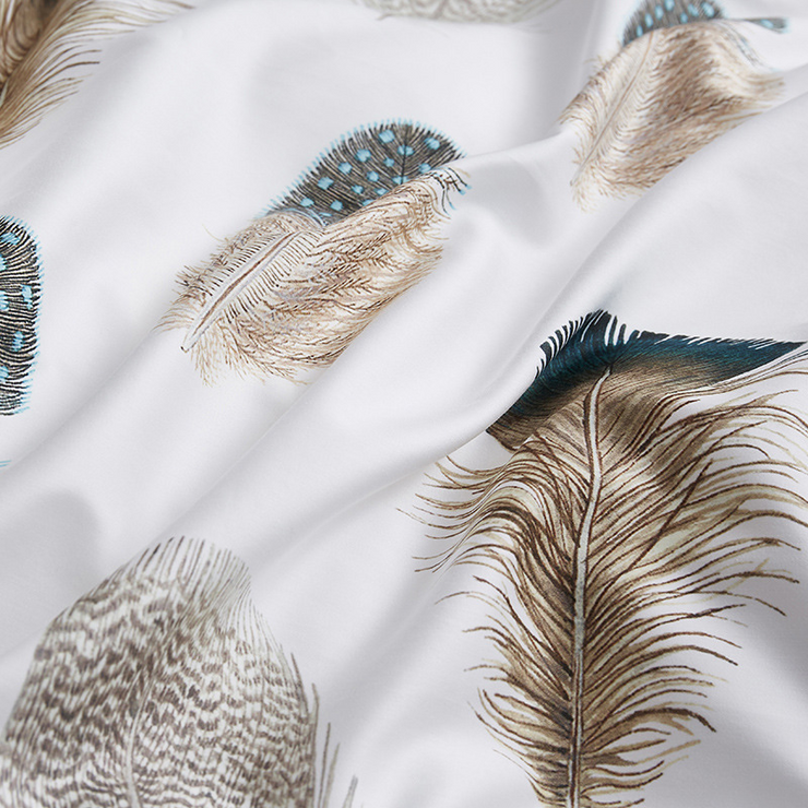 Feathers Duvet Cover Set (Egyptian Cotton)