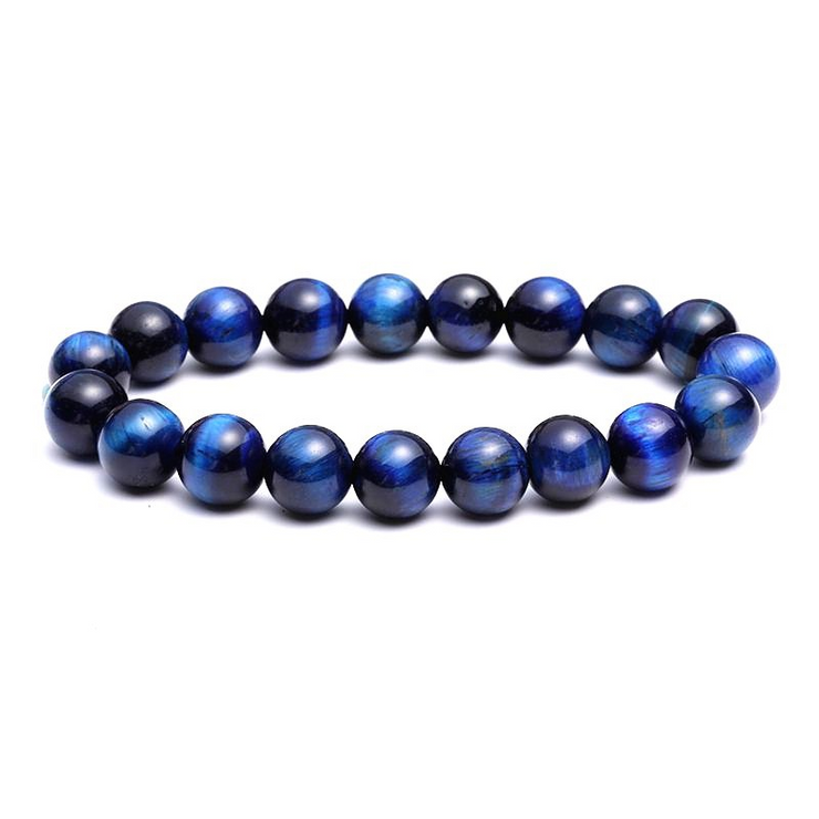 Blue Tiger’s Eye Bracelet for Confidence and Creativity