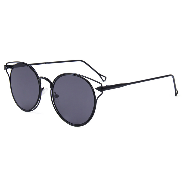 Metal Cat Eye Frame Retro Sunglasses