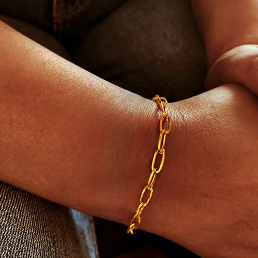 Paperclip Chain Bracelet
