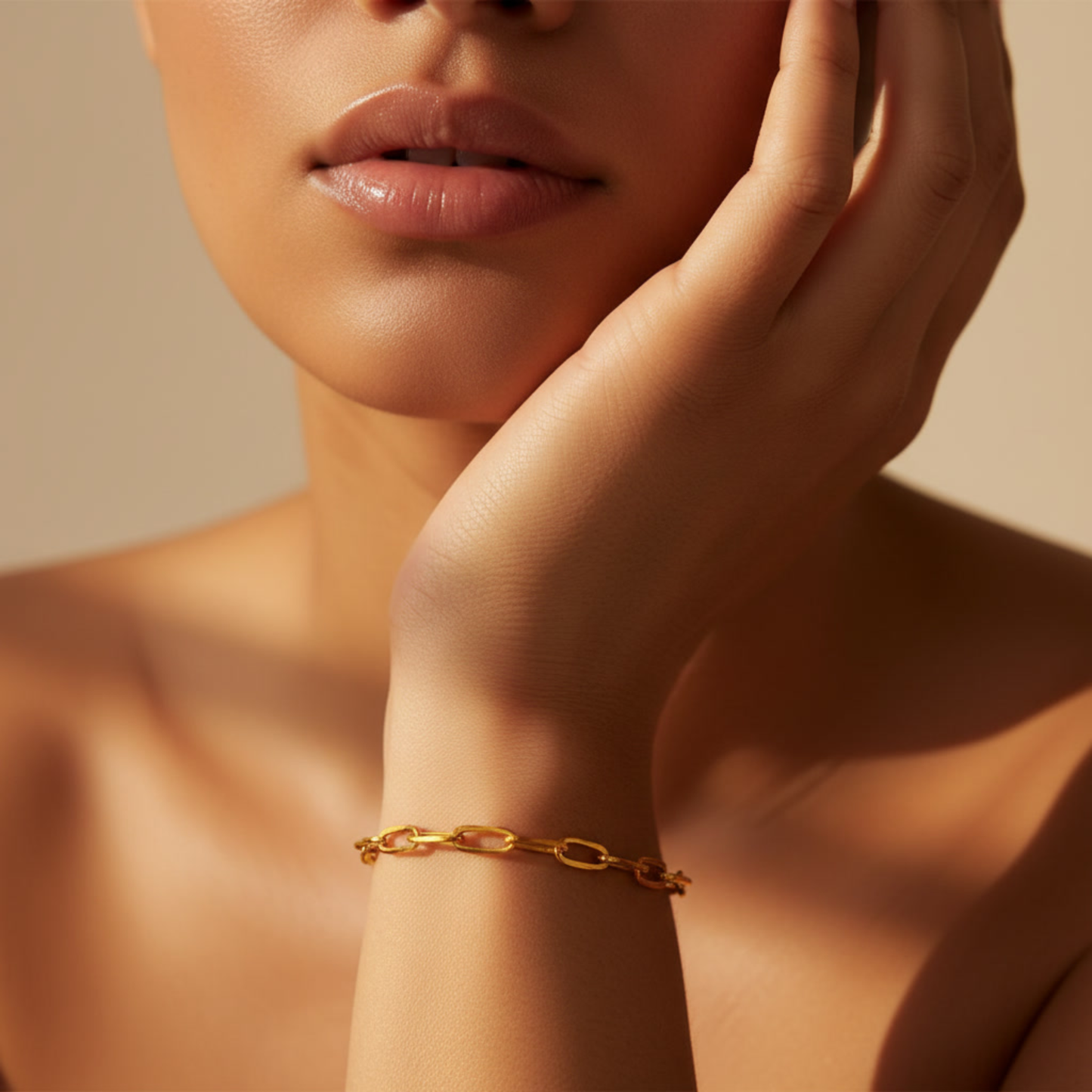 Paperclip Chain Bracelet