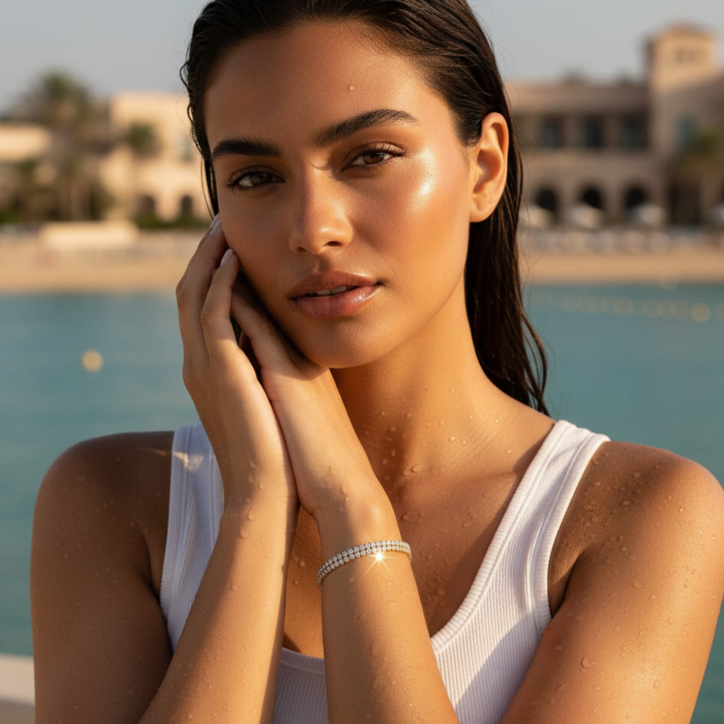 Women's Single Row Tennis Bracelet