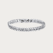 Titanium Steel 8mm Cuban Bracelet