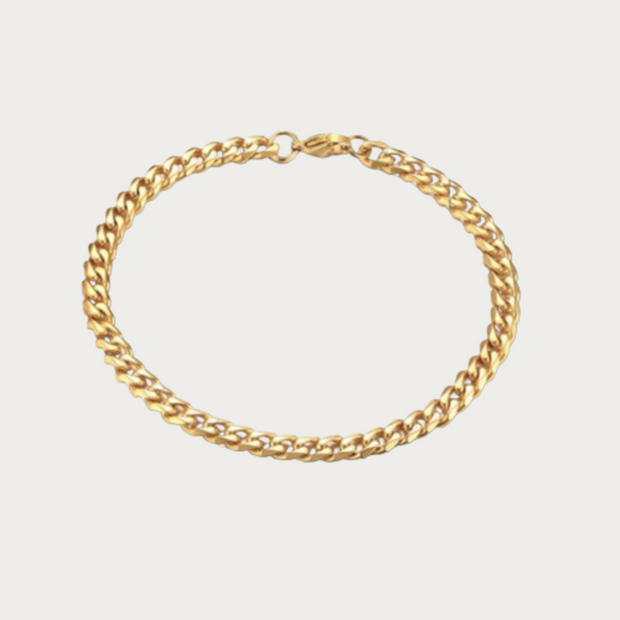 Stainless Steel Cuban Chain Bracelet