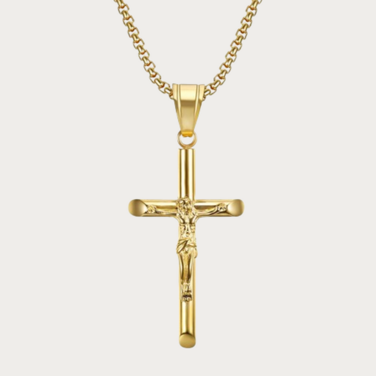 Stainless Steel Cross Pendant Chain