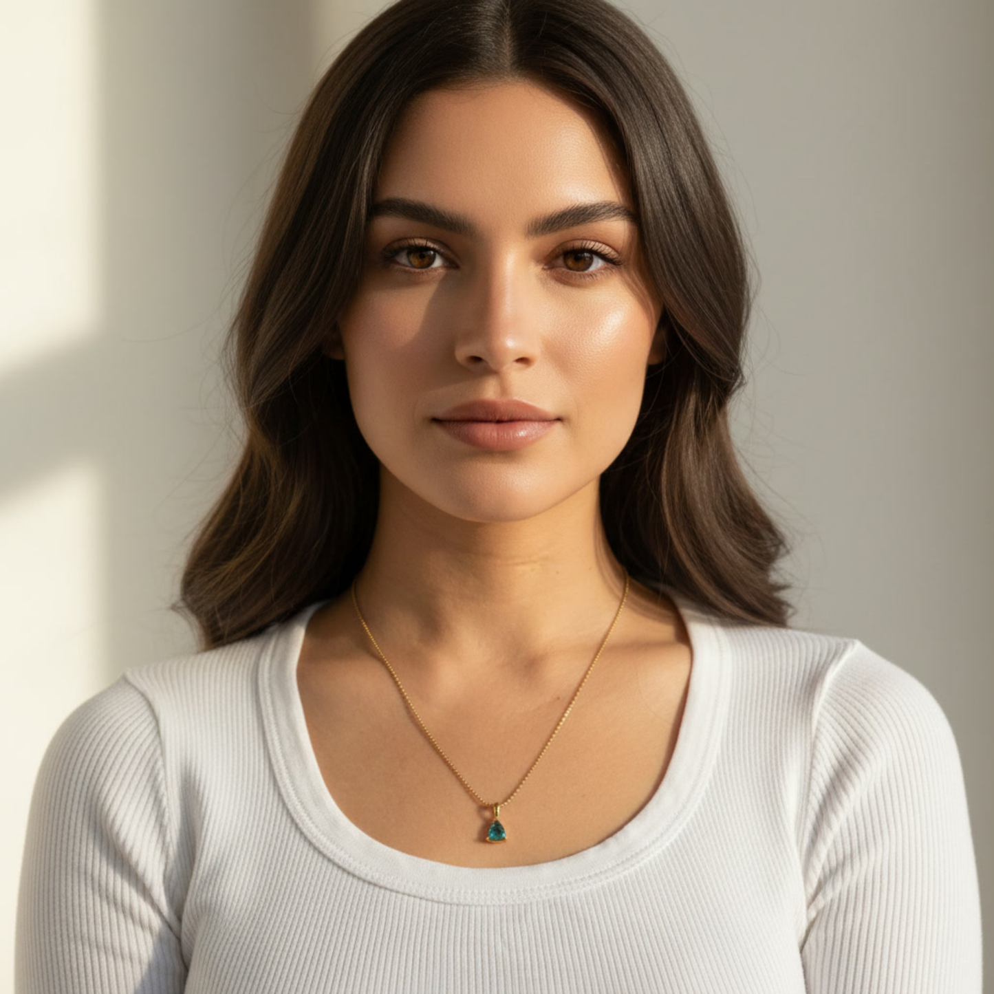 Minimalist Personalized Birthstone Necklace - Custom Family & Birthday Gift for Her