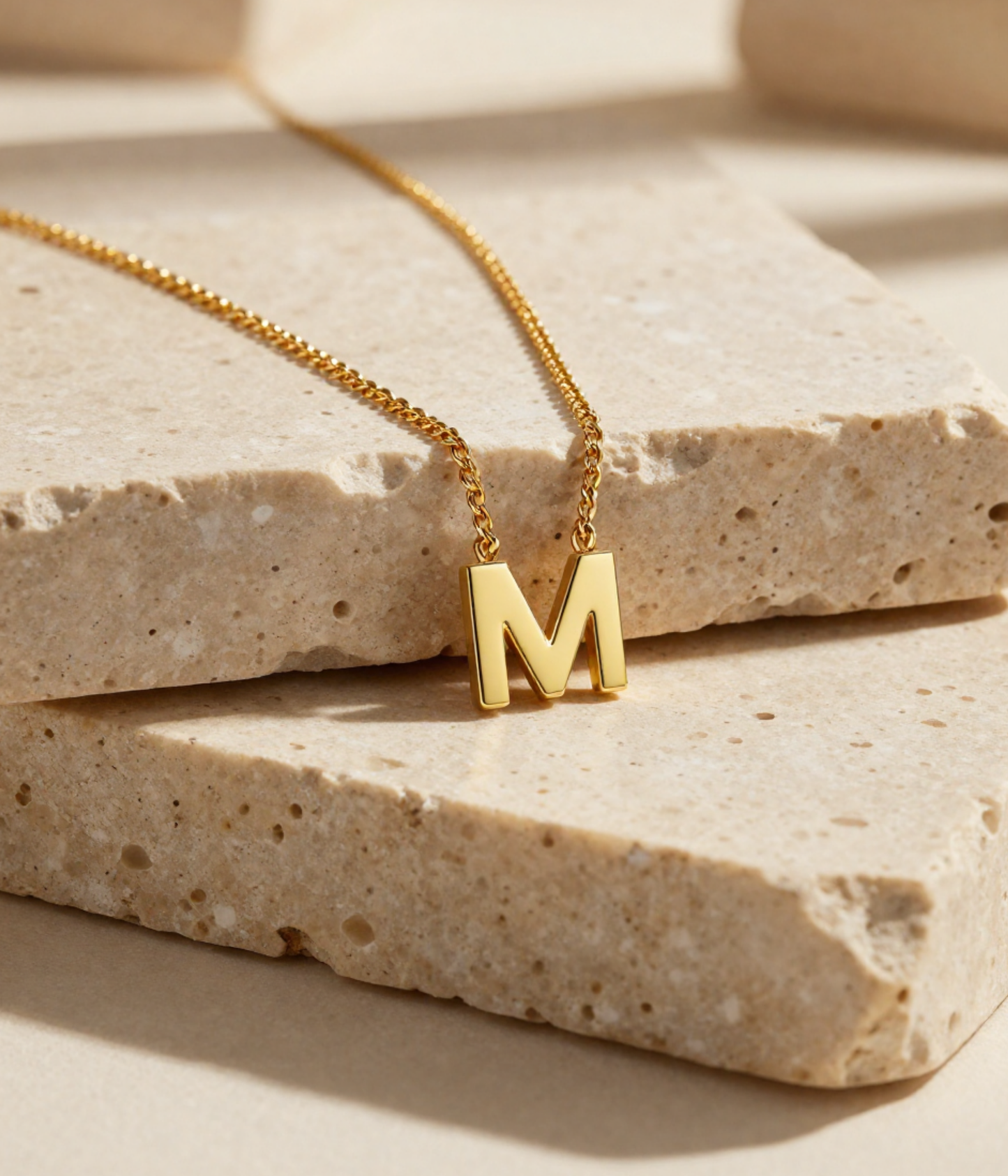 Tiny Initial Custom Letter Necklace