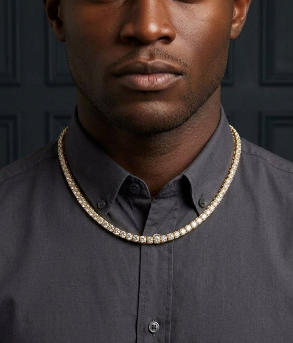5mm Gold Tennis Chain