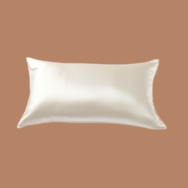 Cornsilk Soft Silk Pillowcase