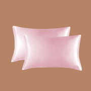 Light Pink Satin Silk Pillowcase