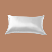 Silver Soft Silk Pillowcase