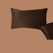 SaddleBrown Soft Silk Pillowcase