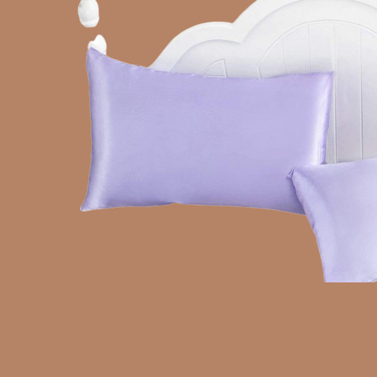 Lavender Soft Silk Pillowcase