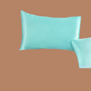 Aquamarine Soft Silk Pillowcase