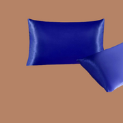 Blue Soft Silk Pillowcase