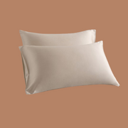 Cornsilk Simple Silk Pillowcase