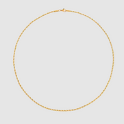 3mm Gold Rope Chain