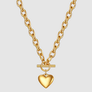 Love T-Bar Pendant Necklace