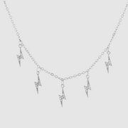 Electric Bolt Collar Necklace