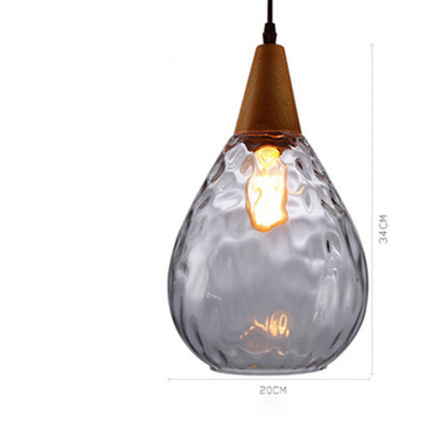 Sergia - Modern Nordic Drop Glass Pendant Lamp