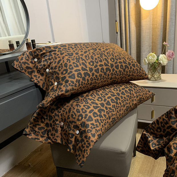 Leo Print Duvet Cover Set (Egyptian Cotton)