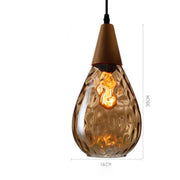 Sergia - Modern Nordic Drop Glass Pendant Lamp