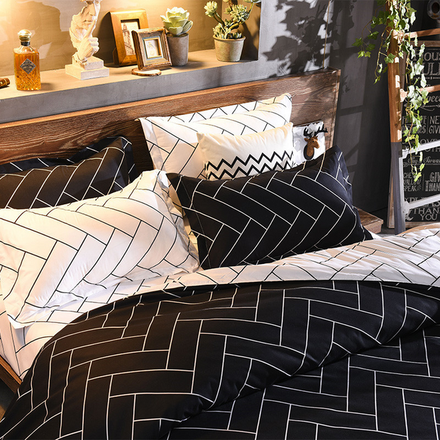 Nordic Contrast Duvet Cover Set