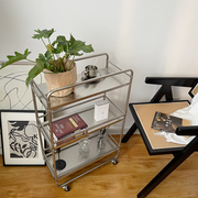 Metal Multi-layer Storage Rack Trolley