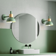 Nordic Macaron Globe 1-Light Wall Sconce Lamp