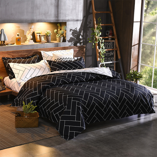 Nordic Contrast Duvet Cover Set