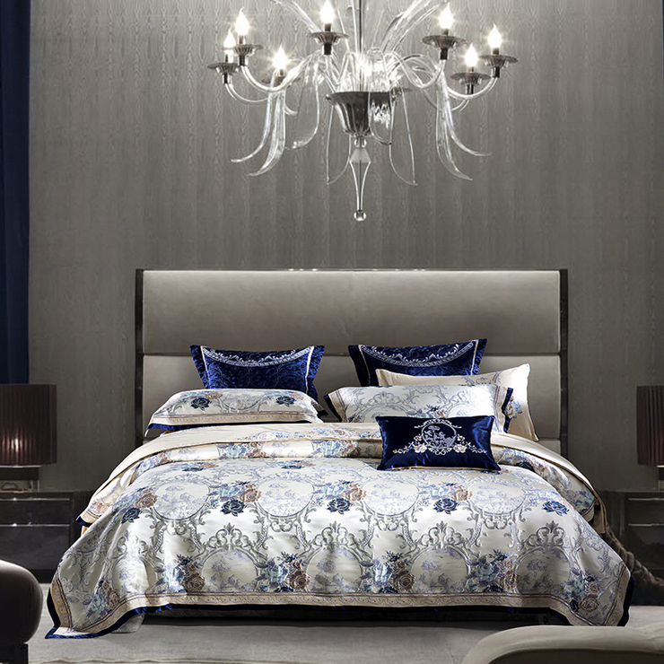 Oriental Jacquard Bedding Set