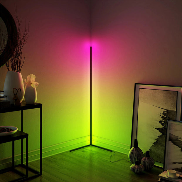 RGB Ambient Lighting Corner LED Stand