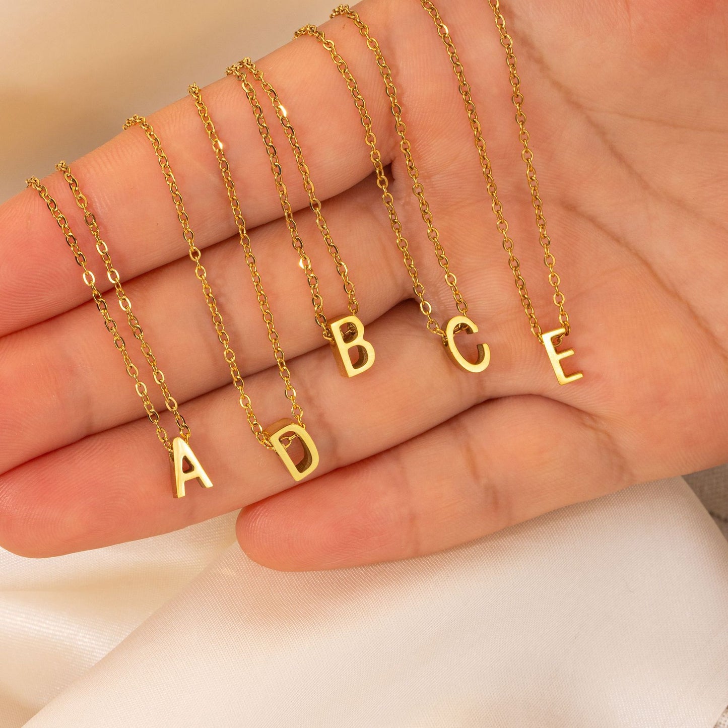 Elegant Initial Necklace