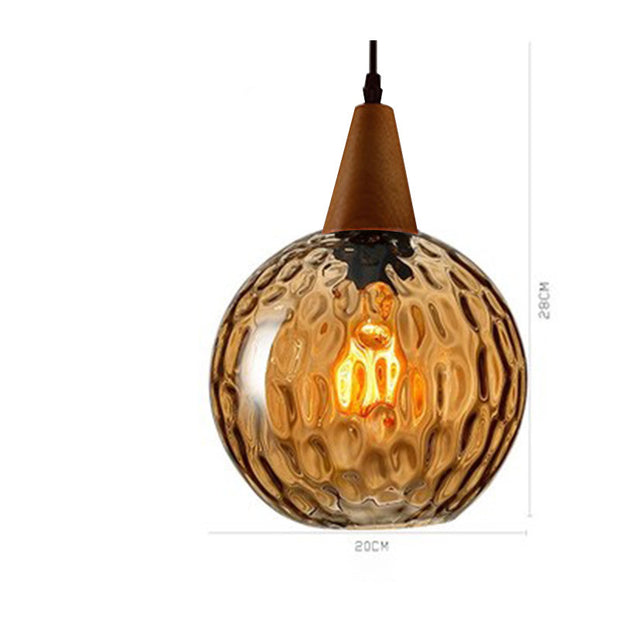 Sergia - Modern Nordic Drop Glass Pendant Lamp