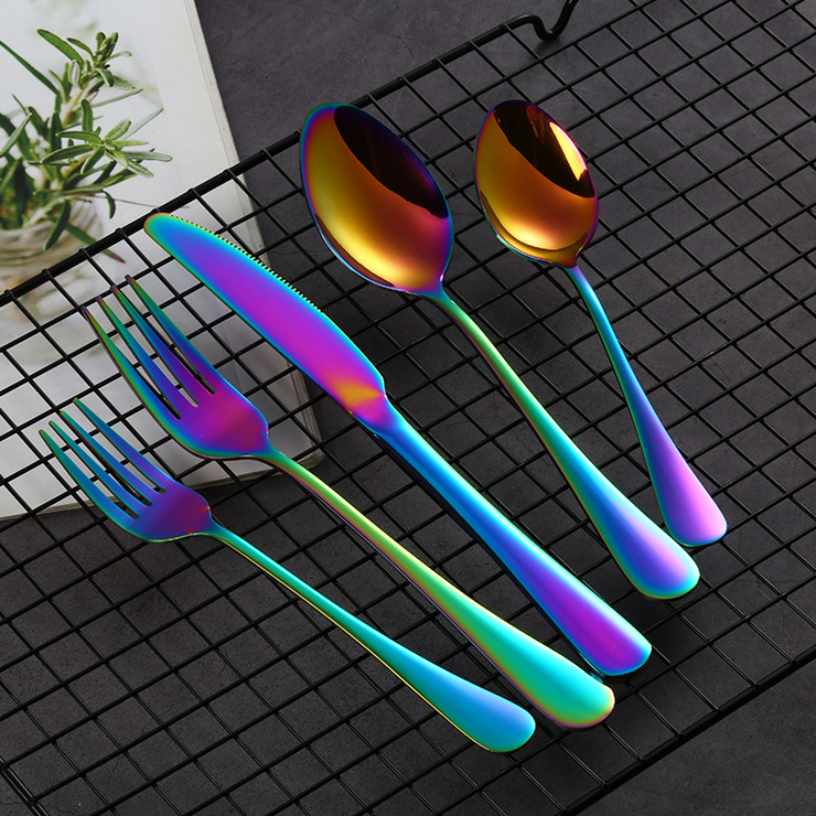 Irised Cutlery Set