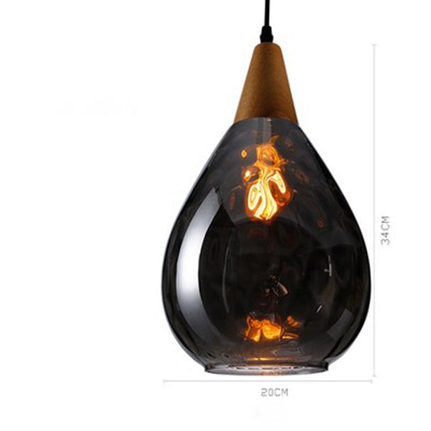 Sergia - Modern Nordic Drop Glass Pendant Lamp