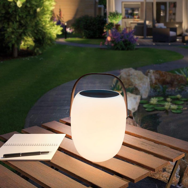 Solar PE Portable Basket LED Outdoor Waterproof Decorative Light