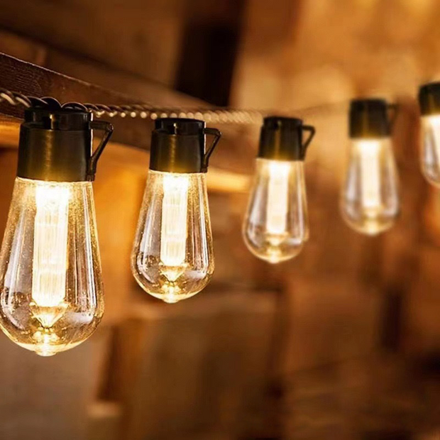 Outdoor Vintage Edison Bulbs LED String Lights